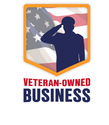 Patey Designs - Free Veteran Owned Business Badge for Light Background